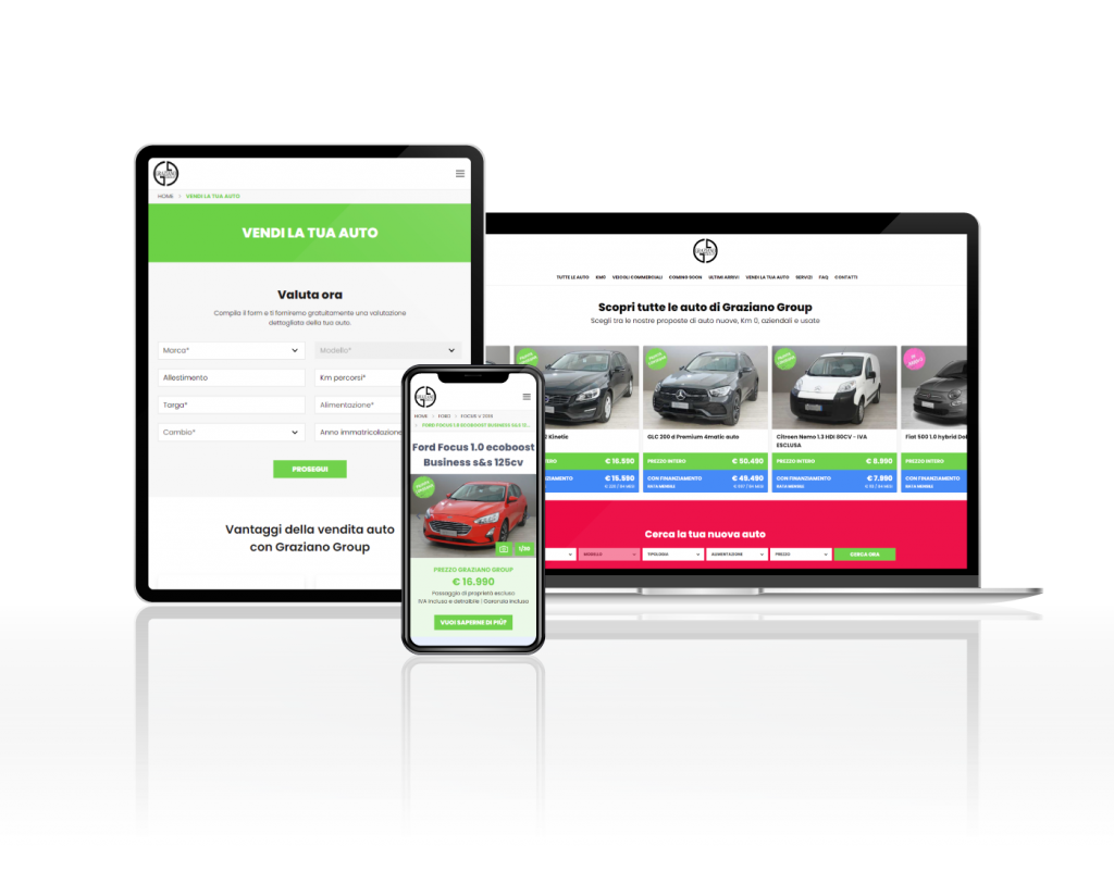 Strategia digitale e marketing automation per concessionarie auto Graziano Group