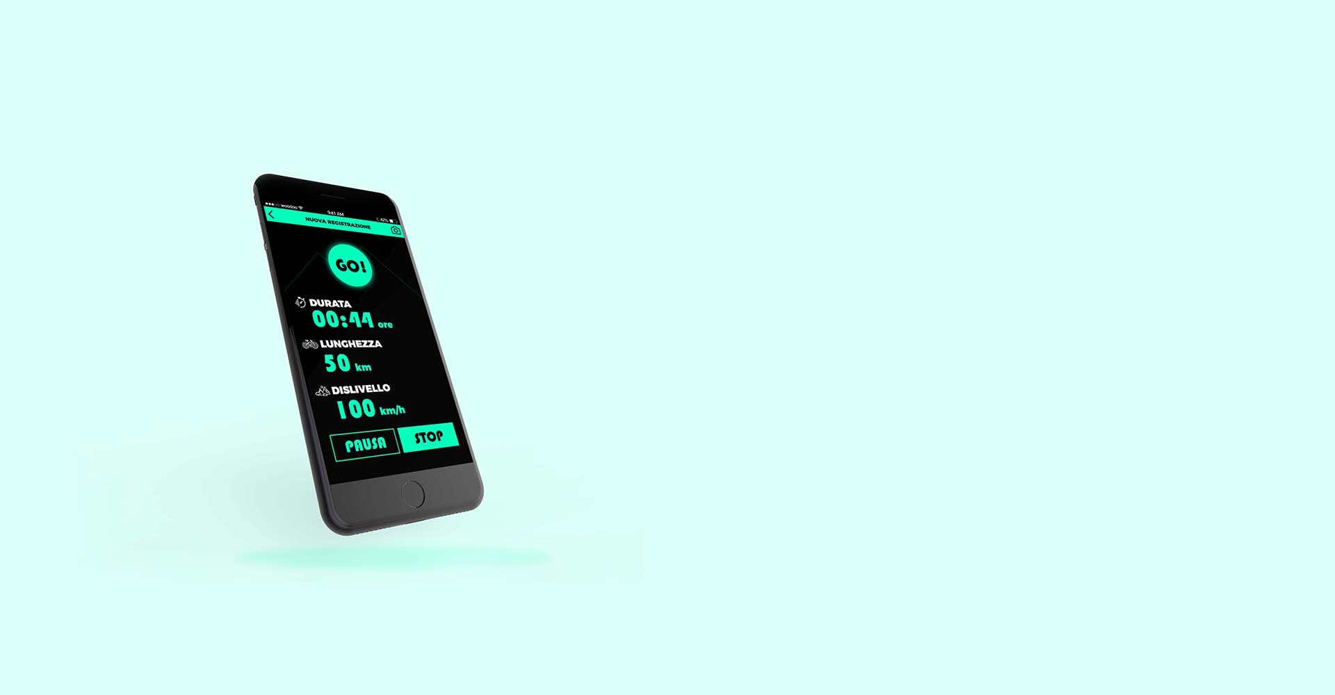App per mountain bike con tracciamento GPS sviluppata da Woodoo